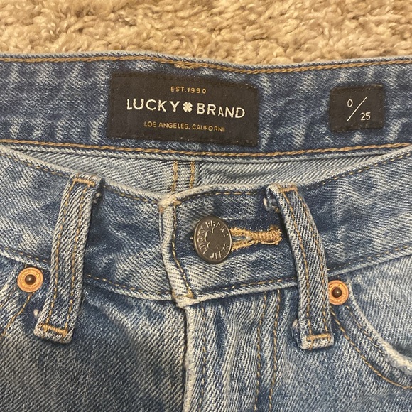 Lucky Brand Jean Shorts size 25/0 - Picture 2 of 10